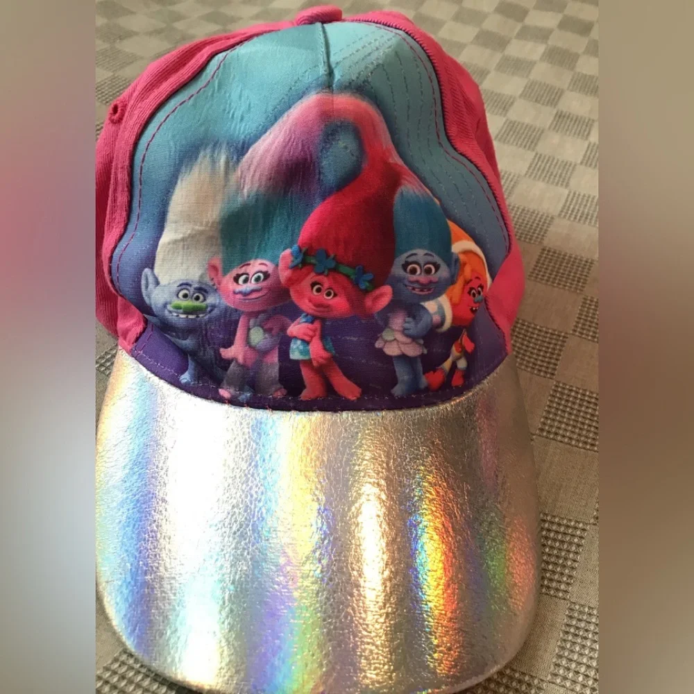 Dreamworks Trolls Hat and shirt Sz 6